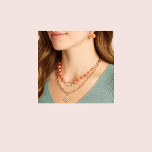 Daisy Fuentes Necklace and Earring Set - Picture 1 of 6